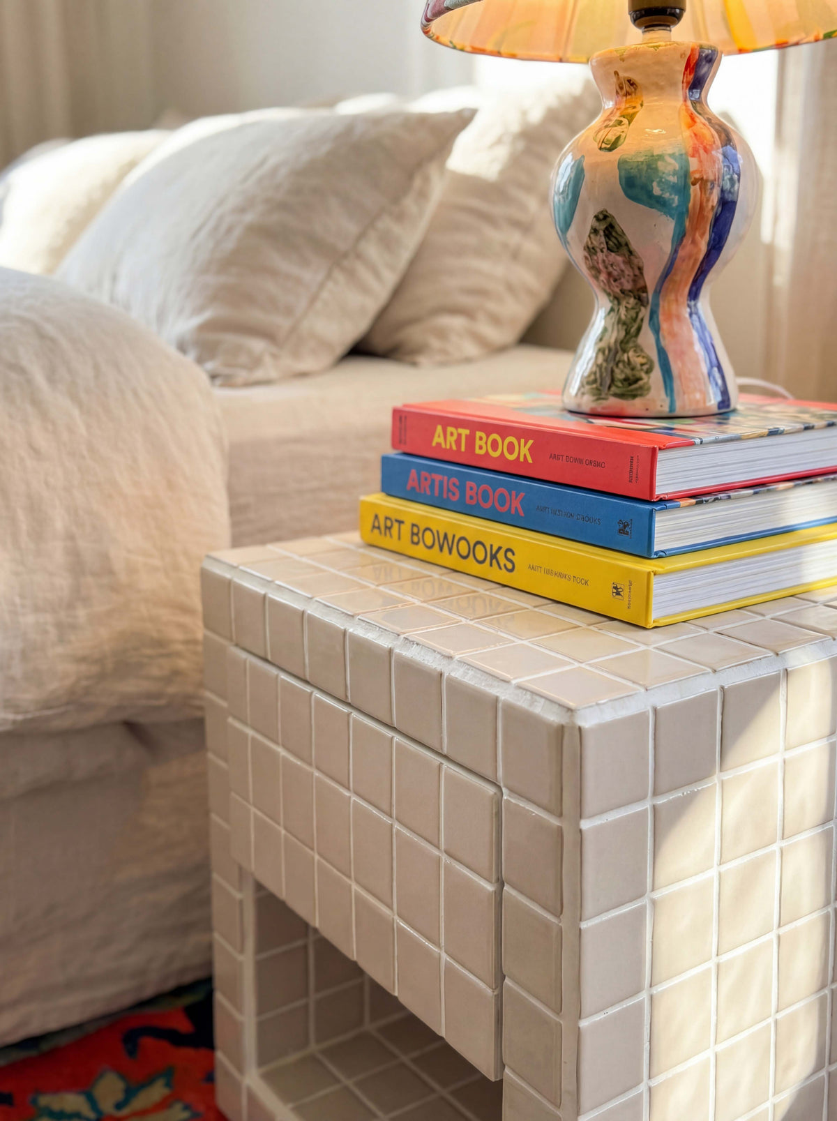 Nitestand Tek Çekmeceli Komodin Grid Design
