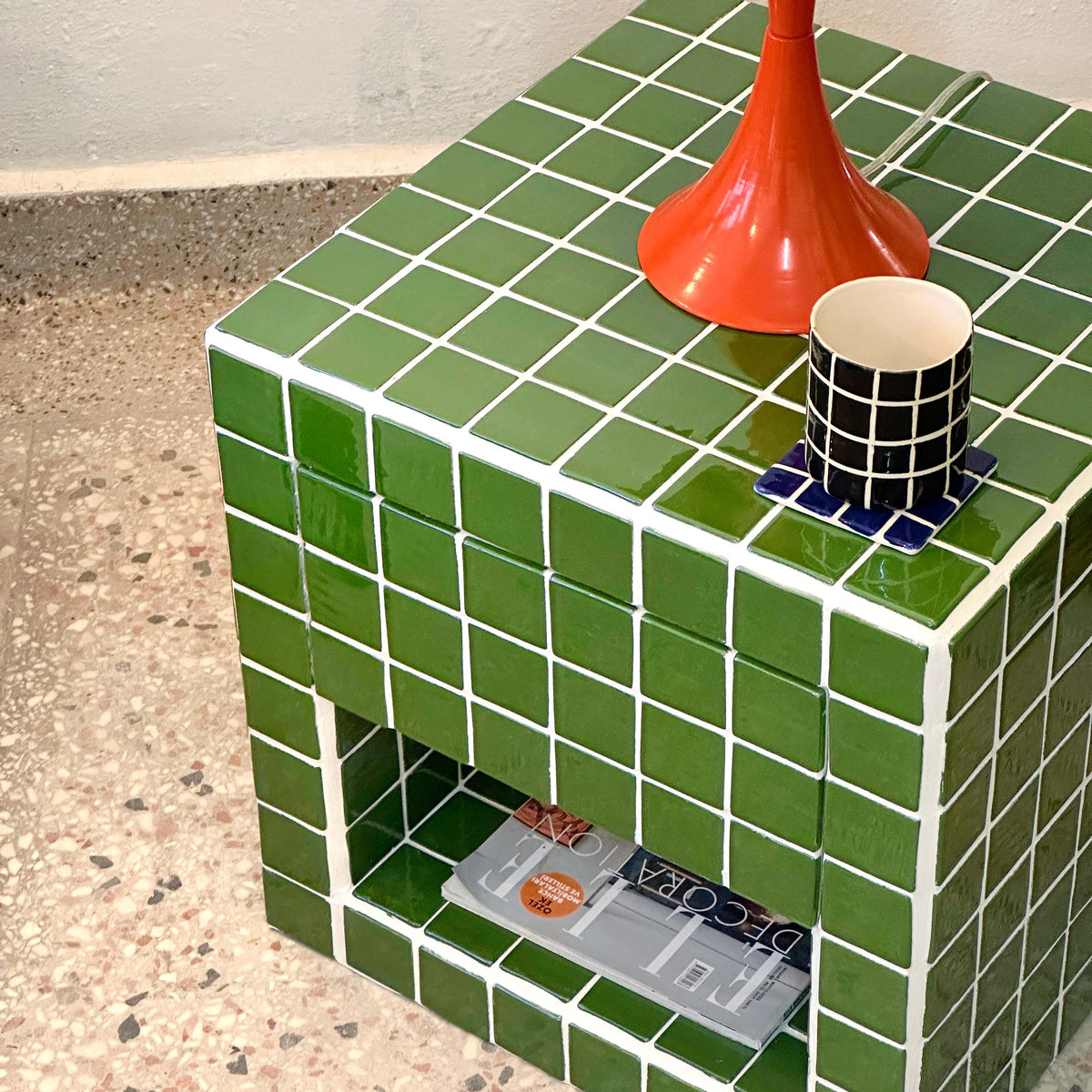 Nitestand Tek Çekmeceli Komodin Grid Design