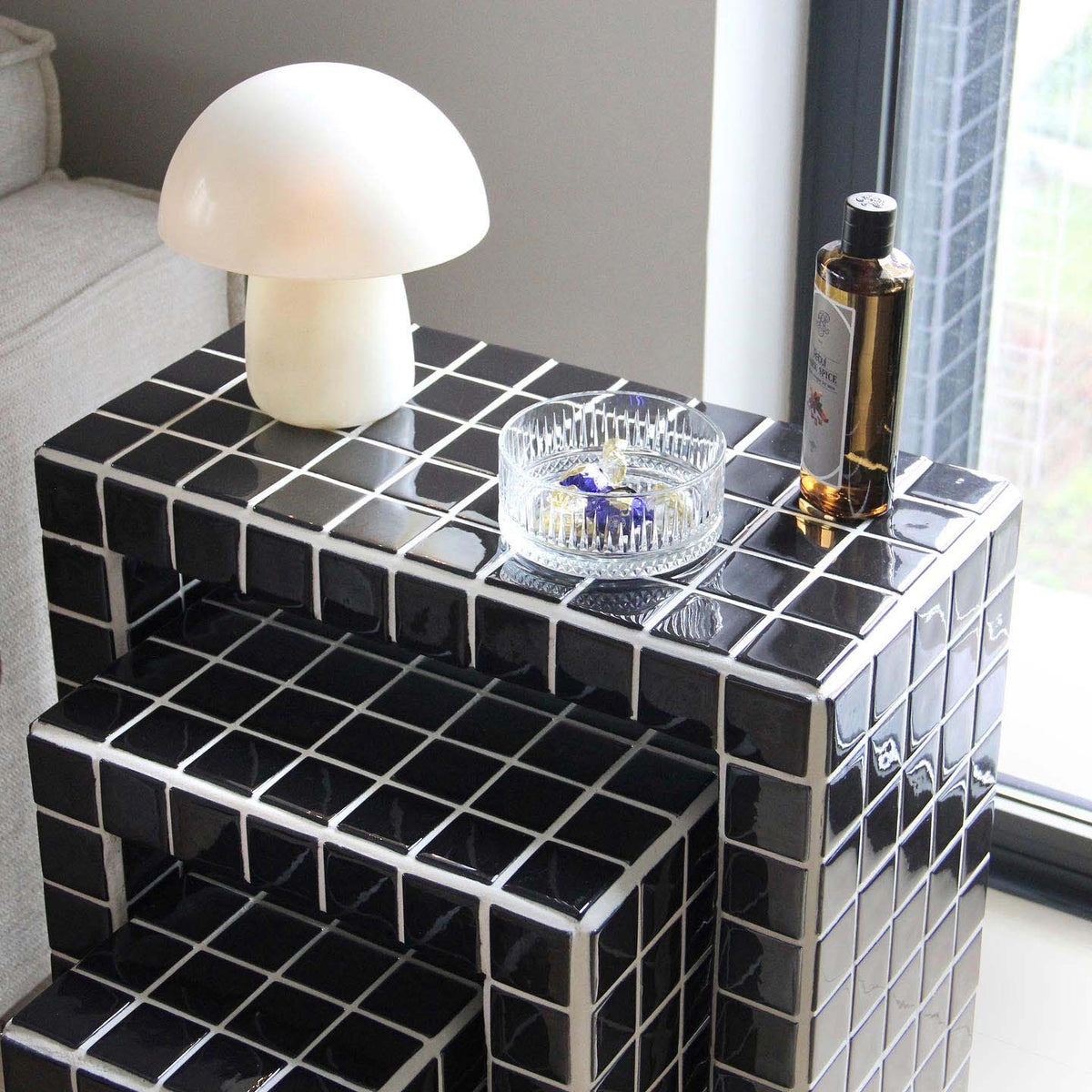 Trio Zigon Sehpa Grid Design